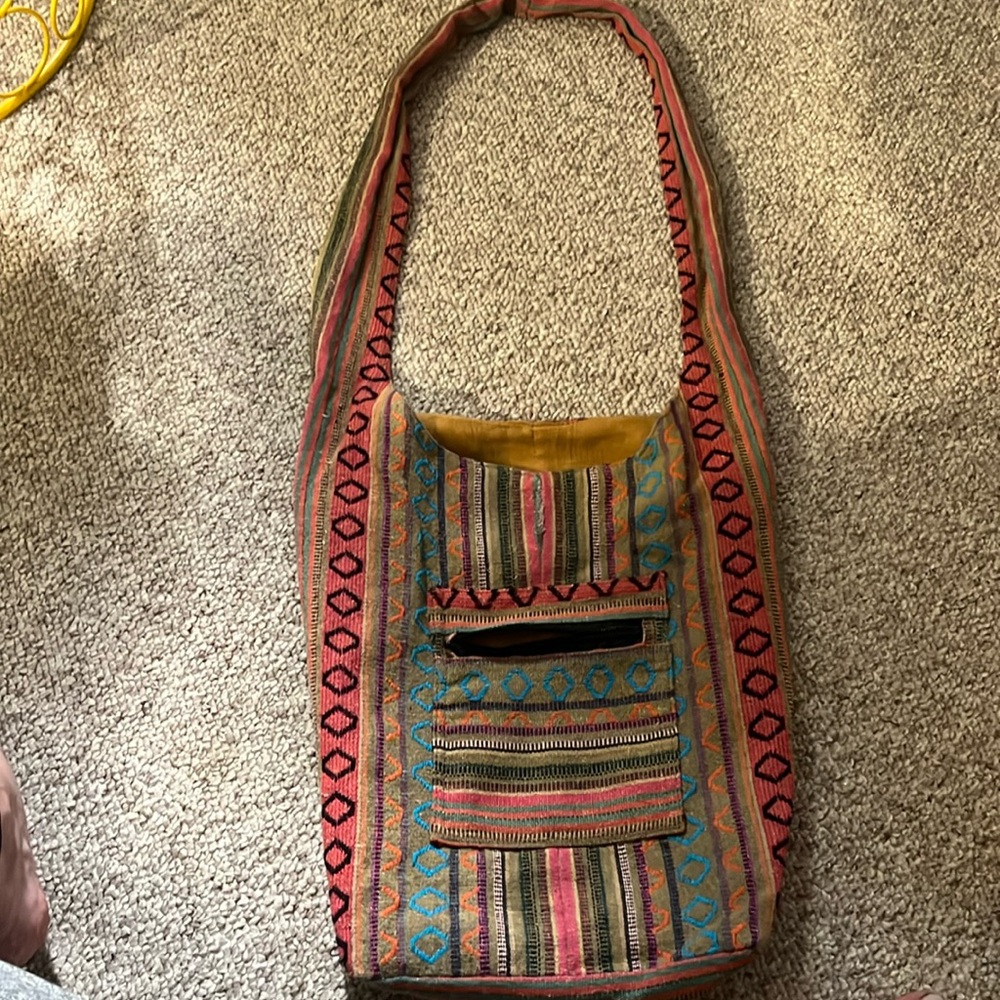 Made in India cross body bag